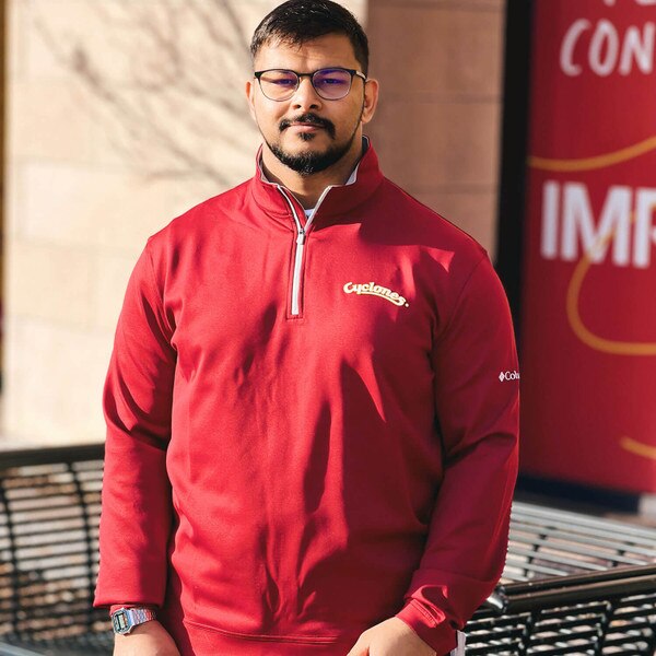 Columbia Cyclones Script Cardinal 1/4-Zip